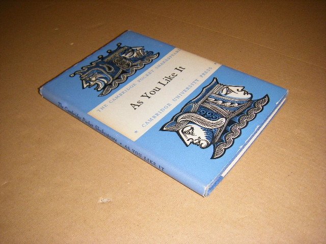 William Shakespeare edited by Sir Arthur Quiller-Couch and John Dover Wilson - As you like it