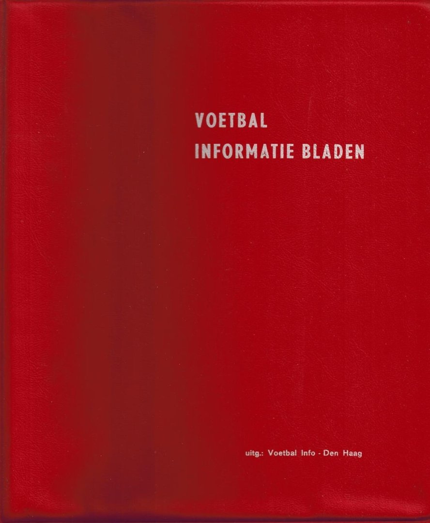 Molenaar, Hans - Voetbal Informatie Bladen  - 2 Banden Compleet -Losbladige Internationale Voetbal Encyclopedie 1969-1970