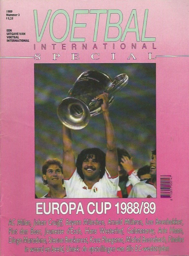 Diverse auteurs - VI Special Europa Cup 1988-89
