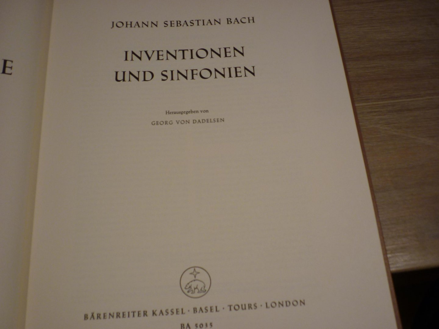 Bach; J. S. (1685-1750) - Inventionen und Sinfonien, Serie V: Klavier- und Lautenwerke - Band 3; Neue Ausgabe sämtlicher Werke