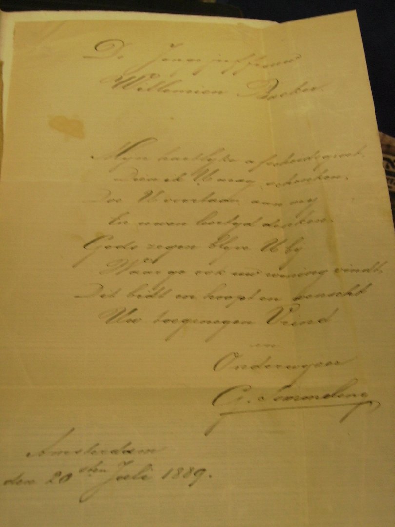 Kate, J.J.L. ten ( verzameld door) - Godsdienstig album ; bloemlezing van Stichtelijke poëzy  ( tweede herziene druk)