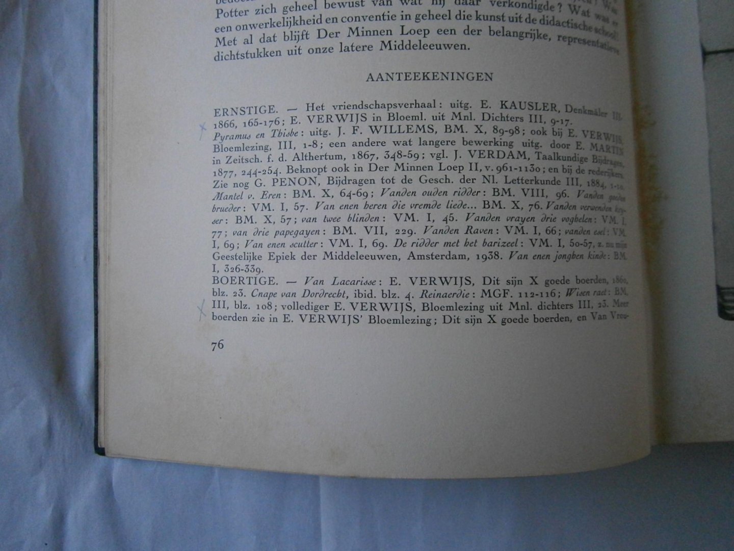 Baur, Prof. Dr. F., Prof. Dr. J. van Mierlo - De letterkunde van de Middeleeuwen deel I en II