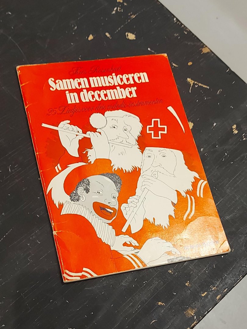 Samen musiceren in december. 25 Liedjes voor drie melodie-instrumenten