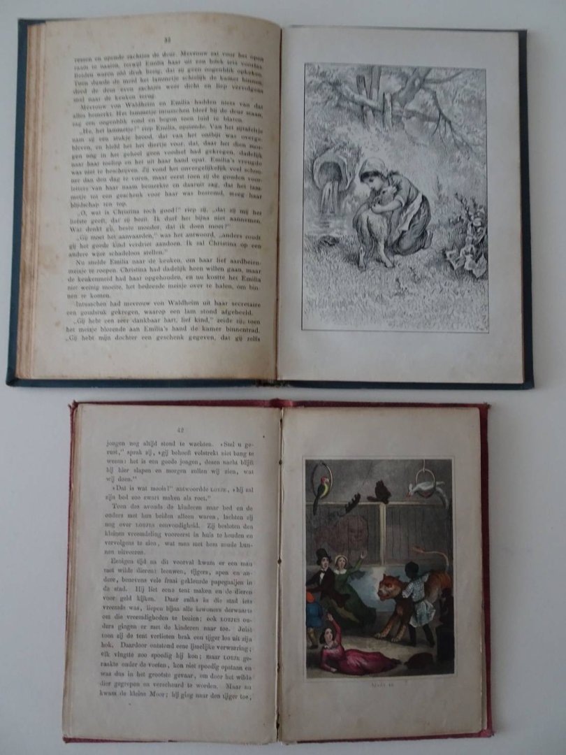 Schmid, C. - Twaalf Nieuwe Verhalen (I). Toegevoegd van dezelfde auteur: De kapel in het bosch en andere verhalen (II).