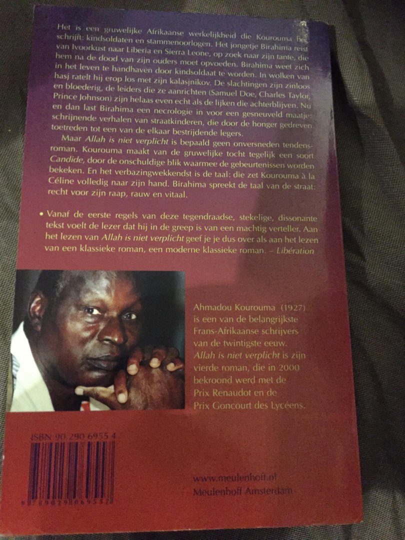 Kourouma, A. - Allah is niet verplicht