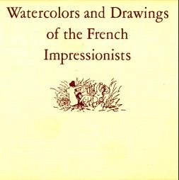 KELLER, HORST - Watercolors and drawings of the French impressionists and their Parisian contemporaries