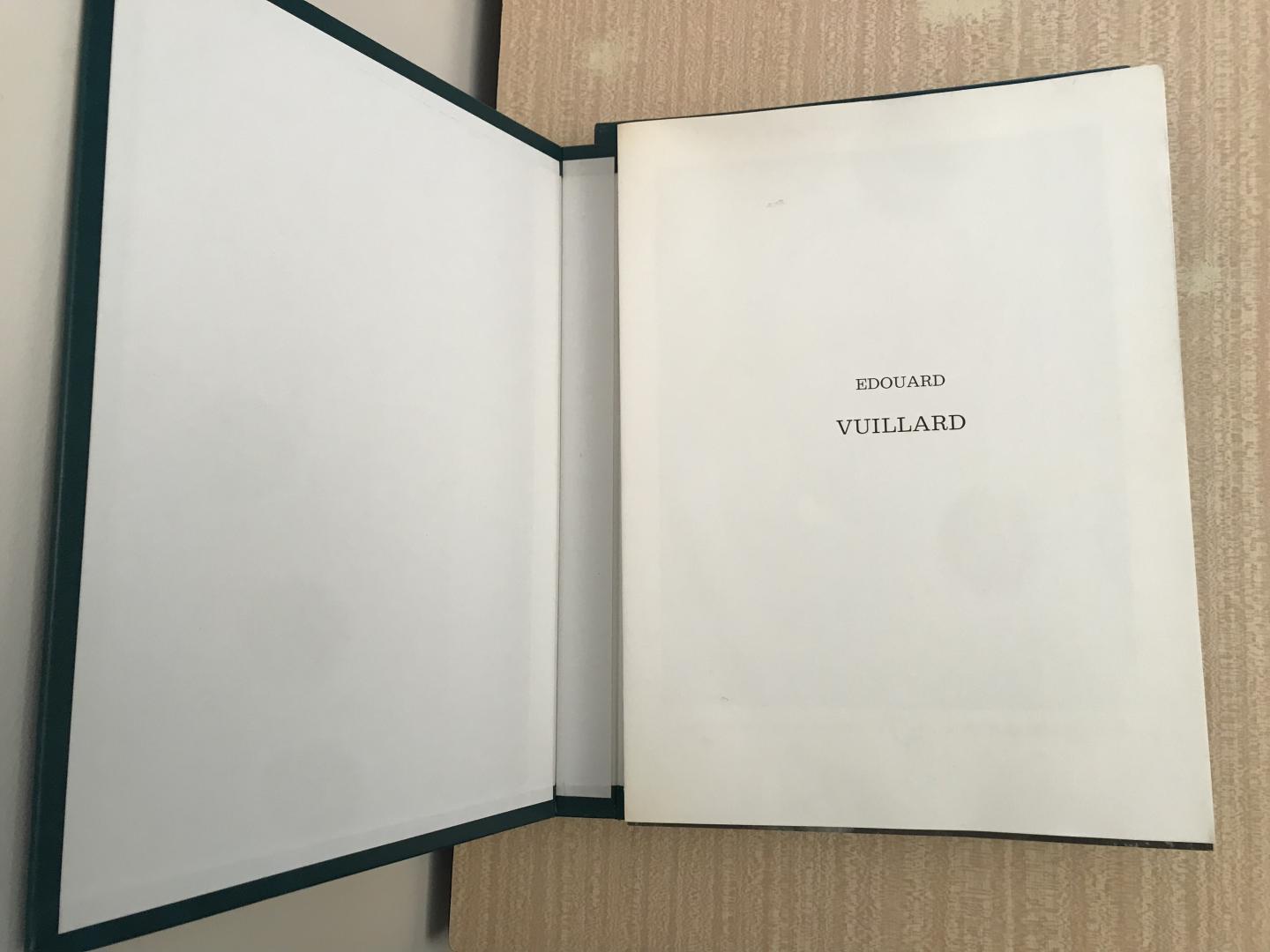 E. Vuillard Texte de Steward Preston - Edouard Vuillard