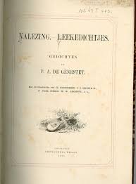 Génestet, P.A.de - Nalezing  Leekegedichtjes. Met 35 illustratiën van Ch. Rochussen, J.C. GreiveJr., F. Carl Sierig, M.W. Liernur, e.a.