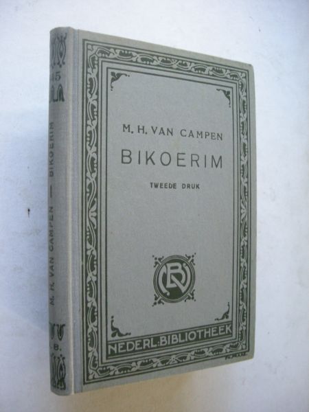 Campen,  M.H. van - Bikoerim (8 novellen + verklarende woordenlijst)