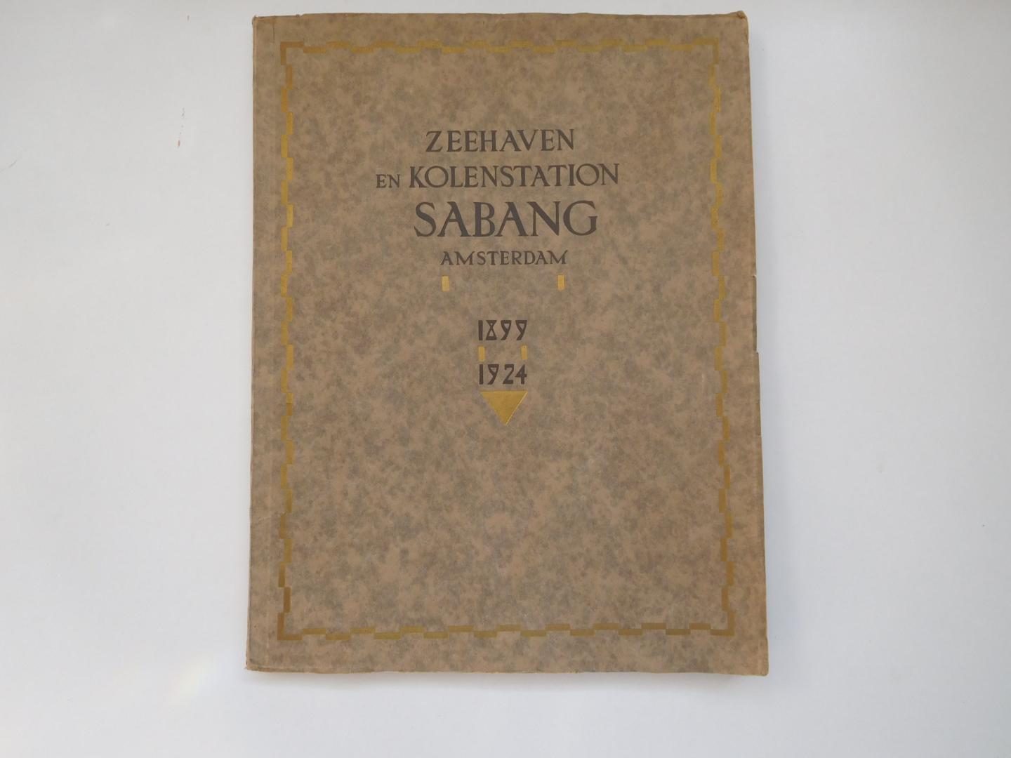 Boer, M. G. de - Zeehaven en kolenstation Sabang 1899-1924
