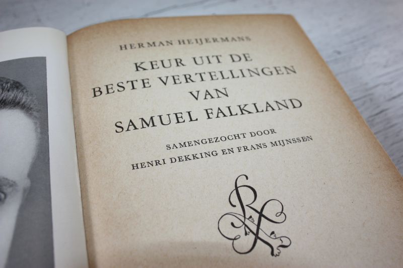 Heijermans, Herman - EEN KEUR UIT DE BESTE VERTELLINGEN VAN SAMUEL FALKLAND