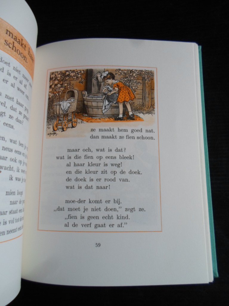 Ligthart, Jan en H.Scheepstra, Geillustreerd door C,Jetses - Het boek van Pim en Mien, in vier deeltjes
