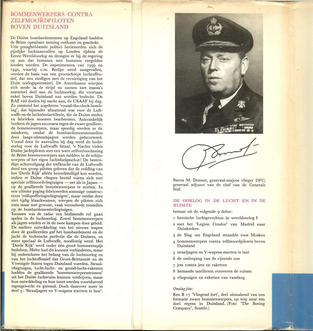 Elst ver Andre werd geborente Leuven 28 0ktober 1935 . Geïllustreerd met fotografische afbeeldingen en tekeningen - De oorlog in de lucht en in de ruimte Deel IV [4]  Bommenwerpers contra zelf-moordpiloten boven Duitsland