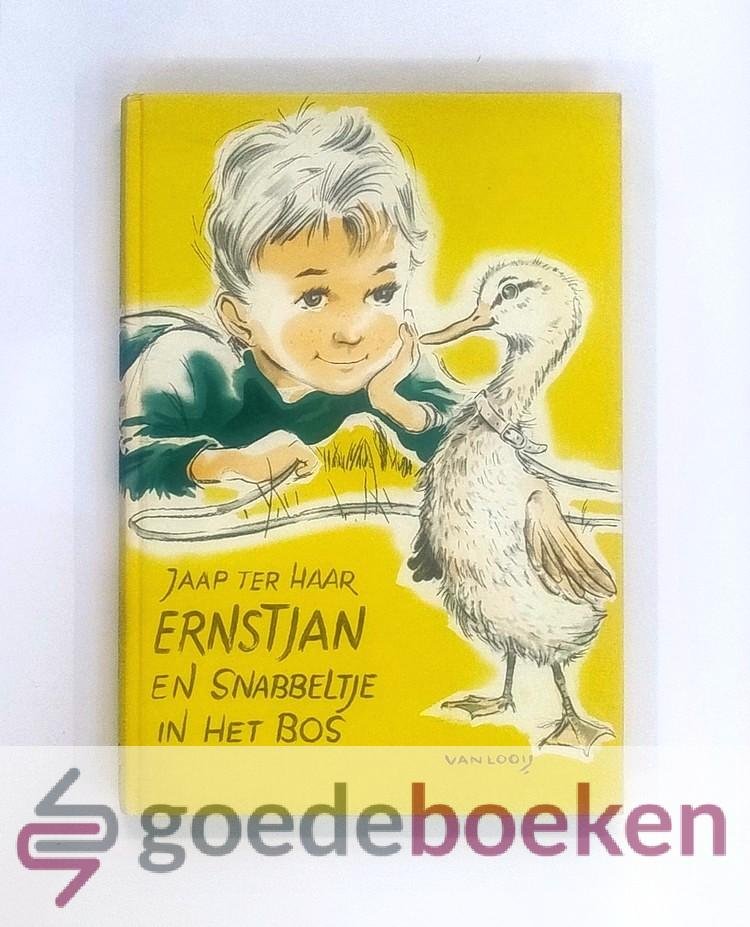 Haar, Jaap ter - Ernstjan en Snabbeltje in het bos --- Tekeningen van Rein van Looy