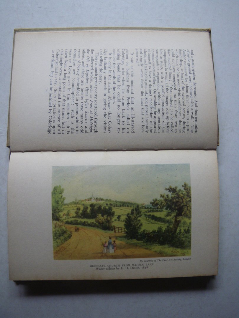 Wellesley, Dorothy (Ed. ) - Coleridge. the English Poets in Pictures [Britain in Pictures No. 101]