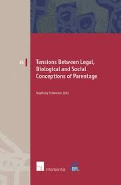 Schwenzer, Ingeborg (ed.) - Tensions between legal, biological and social conceptions of parentage.