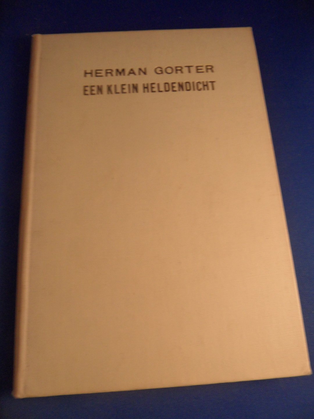 Gorter, Herman - Een klein heldendicht
