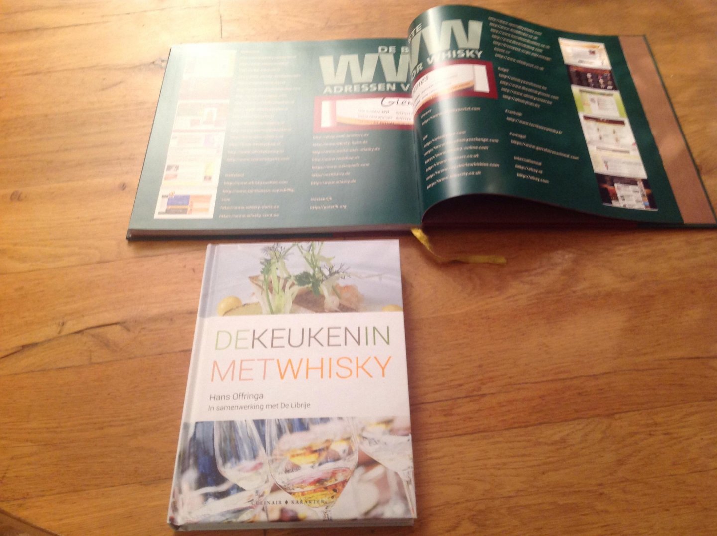 Offringa, Hans - De keuken in met whisky / spannende whisky-adviezen in combinatie met topgerechten van De Librije