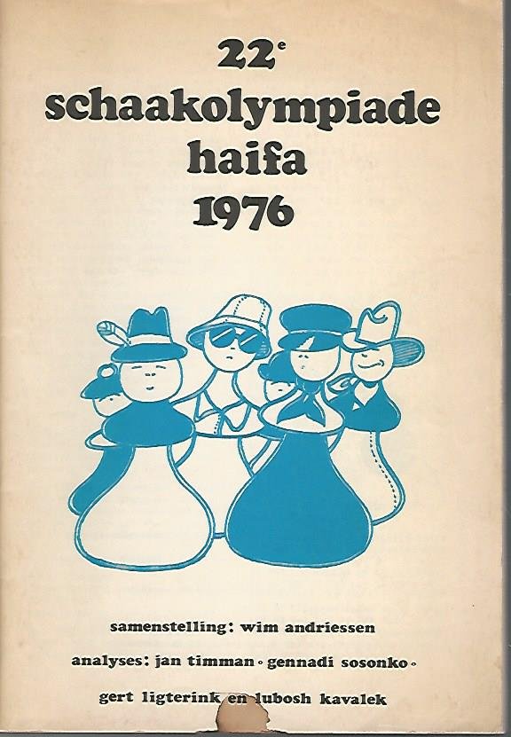 Andriessen, Wim - 22e Schaakolympiade Haifa 1976