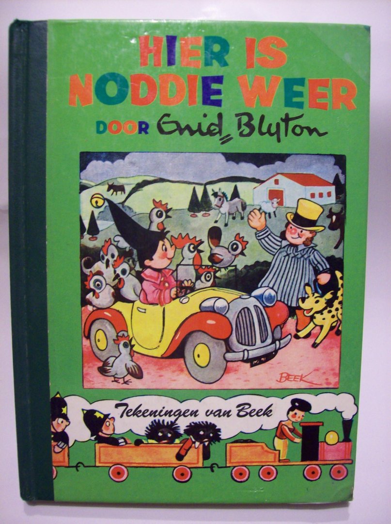Enid Blyton Tekeningen van Beek - Hier is Noddie weer Nr 3