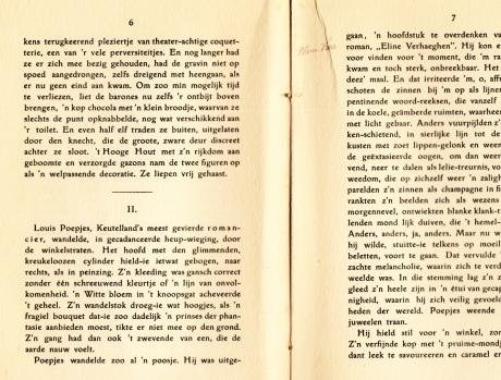 (COUPERUS, Louis). BROEDELET. Joh. W. - Hofstad.