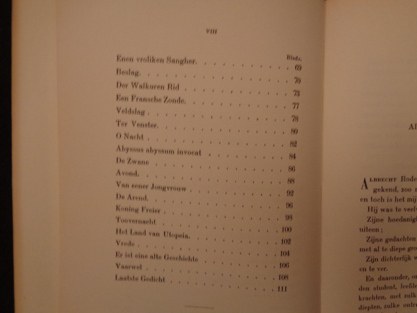 albrecht  Rodenbach - Bloemlezing uit de gedichten / druk 1