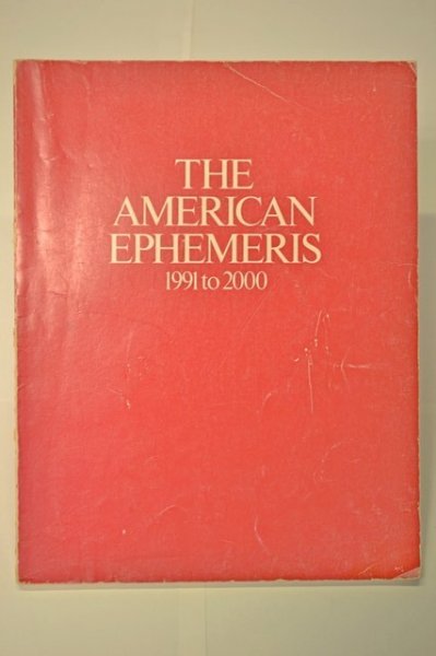Michelsen, Neil F. - The American Ephemeris 1991-2000 (2 foto's)