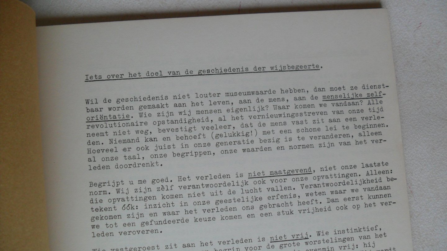 Klapwijk Dr. J. - Orientatie in de Nieuwe Filosofie (1971)