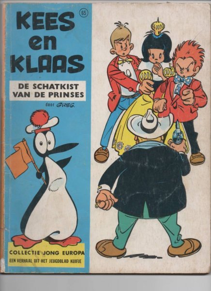 Greg - Kees en Klaas - de schatkist van de prinses