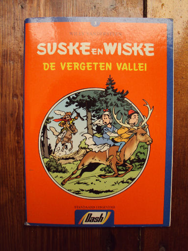 vandersteen, Willy - SUSKE en WISKE De vergeten vallei / la vallée oubliée (uitgave van DASH