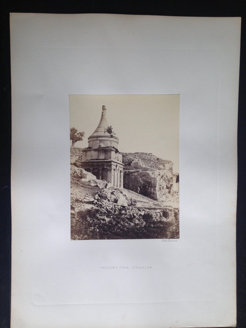 Frith, Francis - Abbsalom’s Tomb, Jerusalem, Series Egypt and Palestine