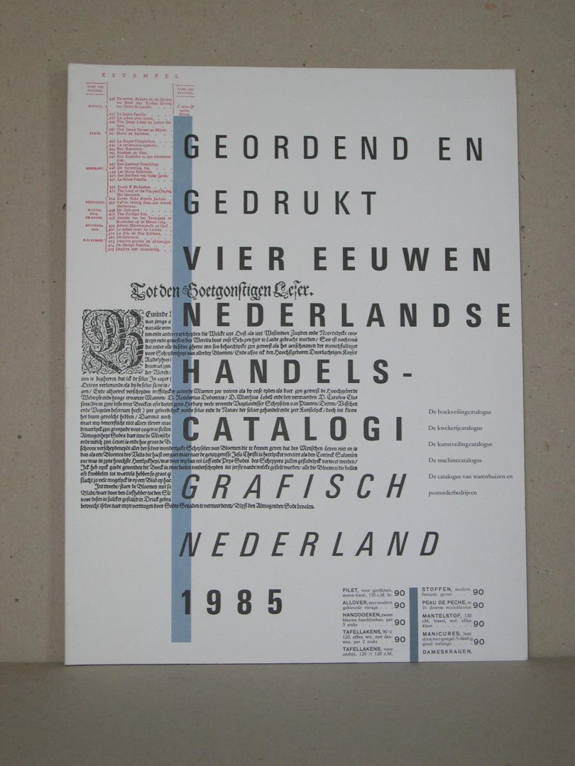 Stokkum, H.C. van e.a. (red.) - Geordend en gedrukt