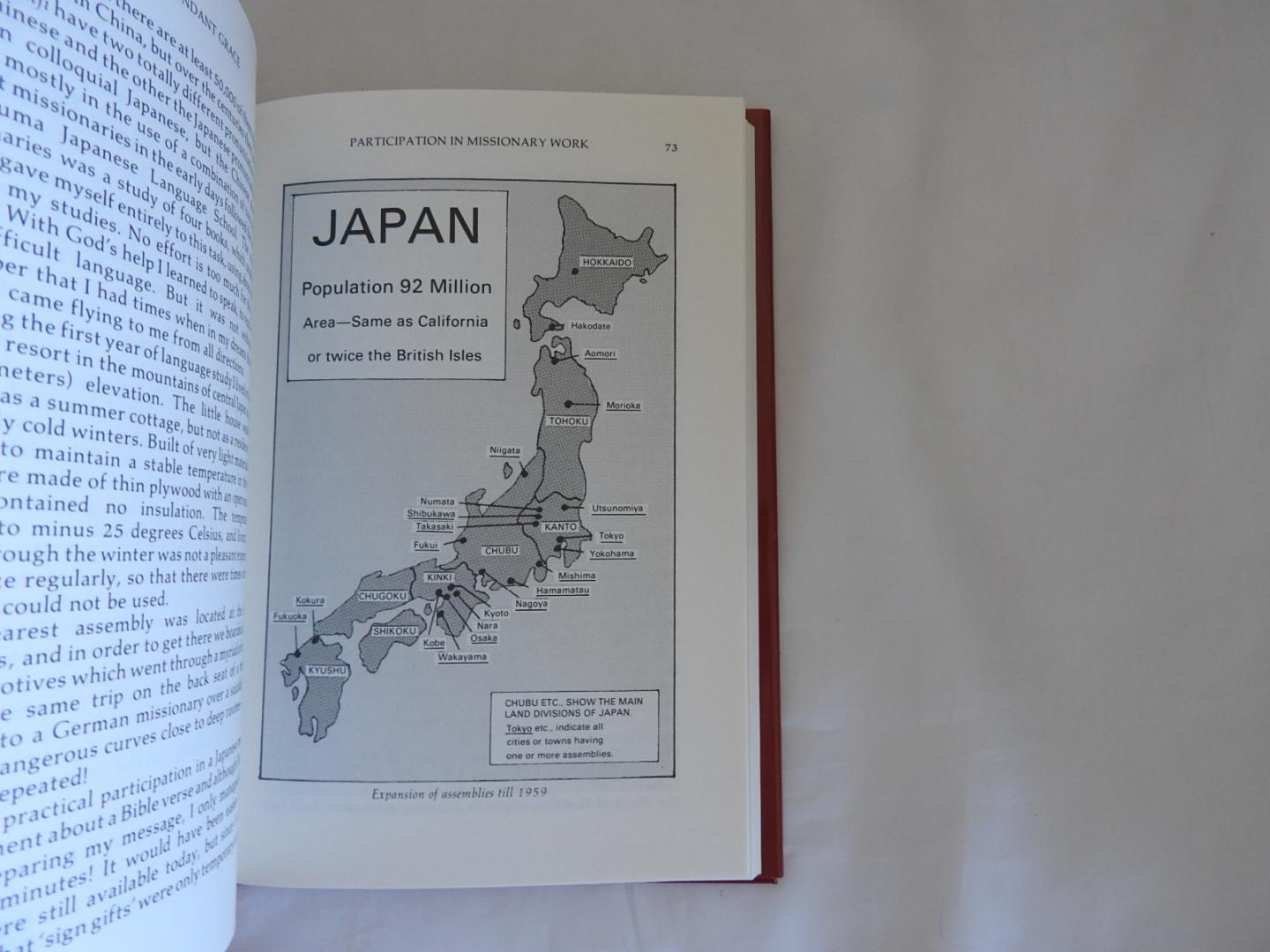 Bouwman, Hans - Abundant Grace. A Missionary's Testimony. War Years. Japan. Holland.