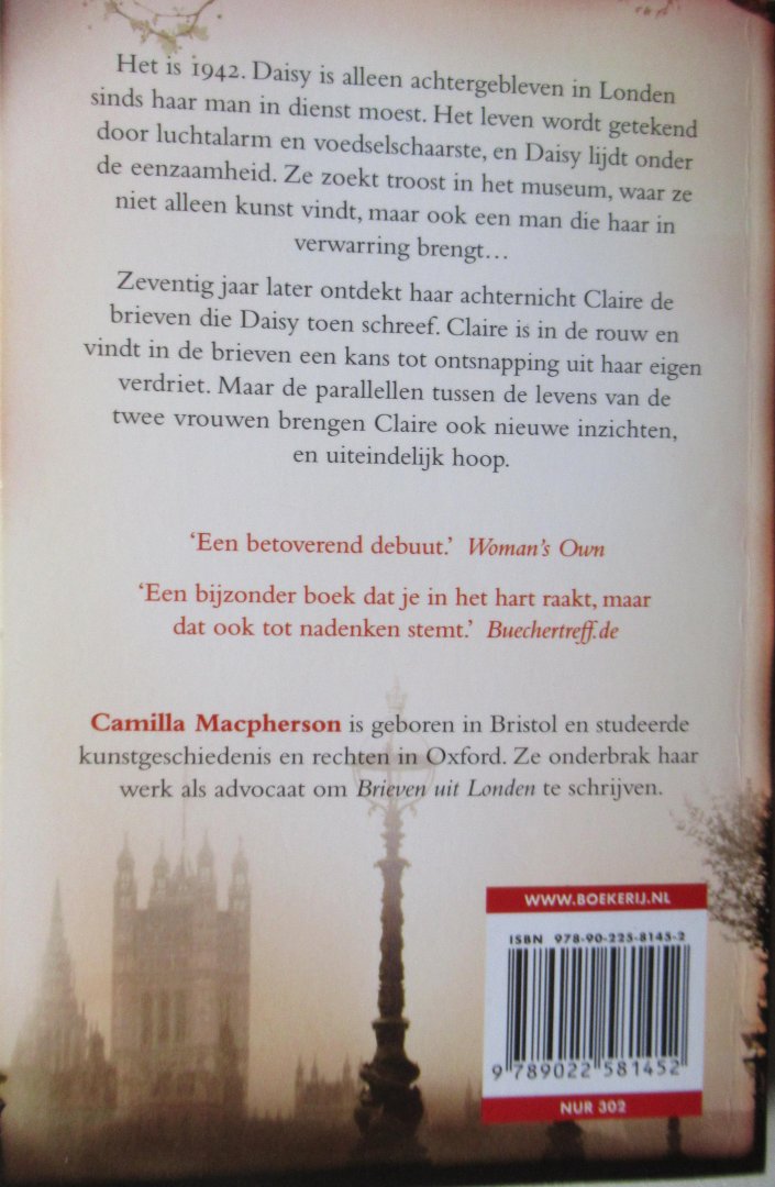 Macpherson, Camilla - Brieven uit Londen