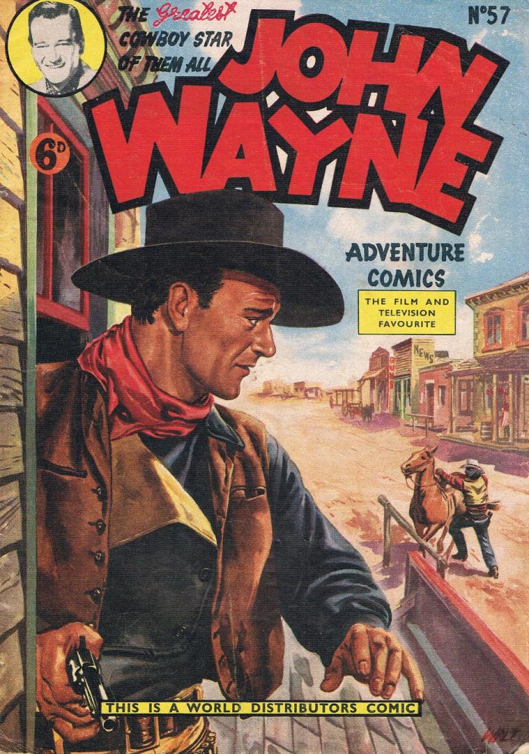 onbekend - John Wayne The cowboy and the Gambler