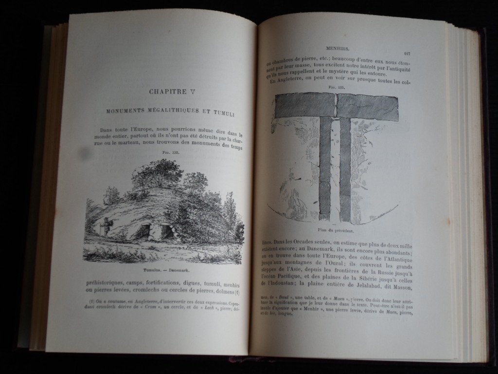 Lubbock, Sir John - L’Homme Préhistorique, étudié d’apres les monuments et les costumes, 2 delen
