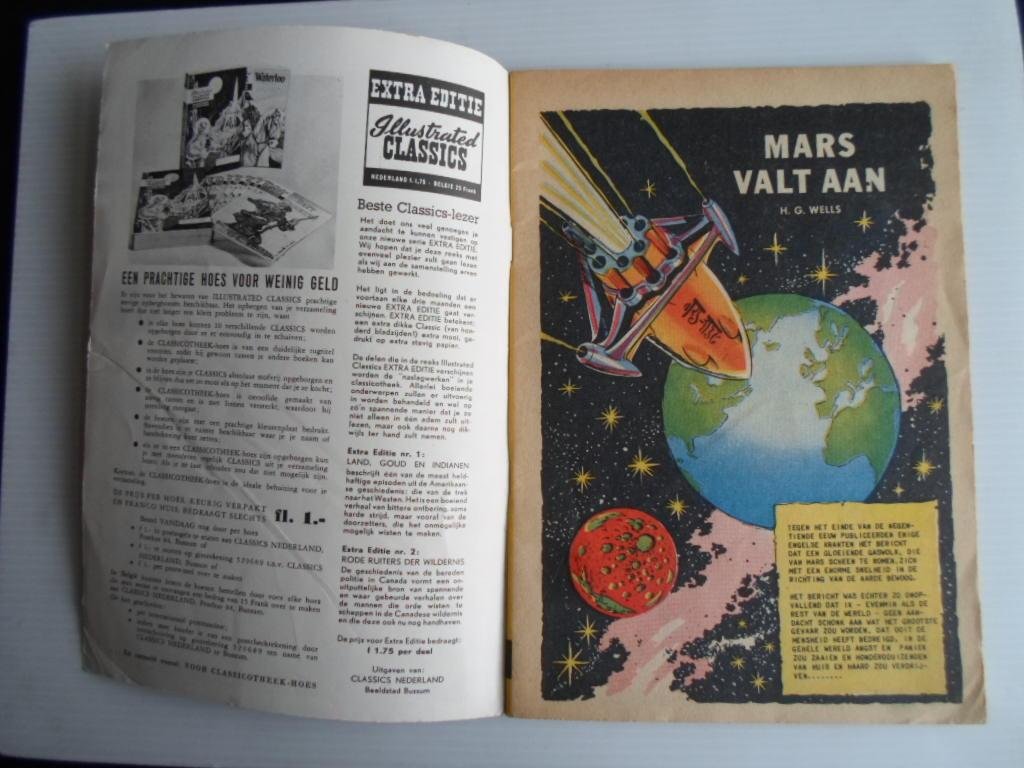 Illustrated Classics - Mars Valt Aan, H.G.Wells