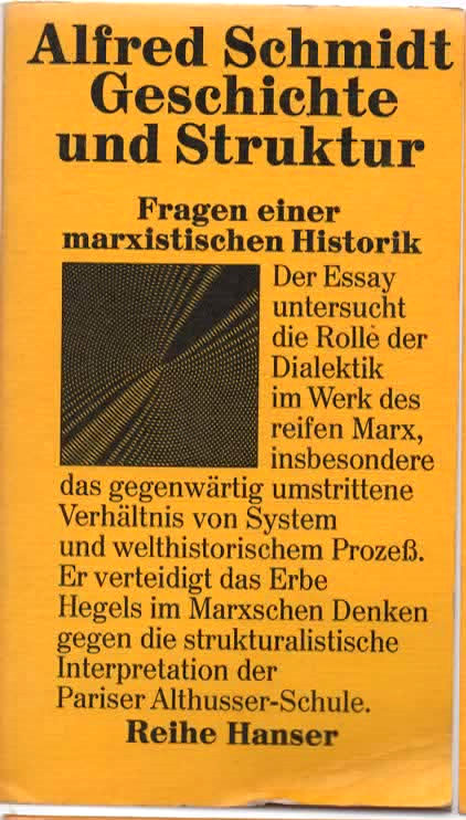 Alfred Schmidt (herausgegeben von) (bijdragen van Markus, Zeleny, Iljenkow, Backhaus, Lefebvre) - Beiträge zur marxistischen Erkenntnistheorie, 1972