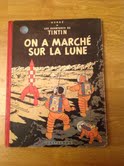 Hergé - Les aventures de Tintin. On a marché sur la lune.