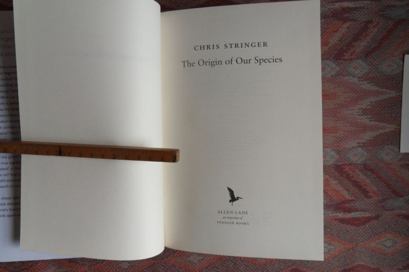 Stringer, Chris. - Origin of Our Species.
