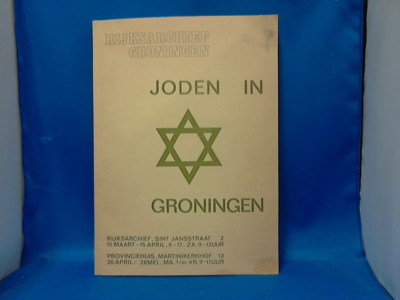 de Vey Mestdagh J.H.  Mr. - joden in Groningen