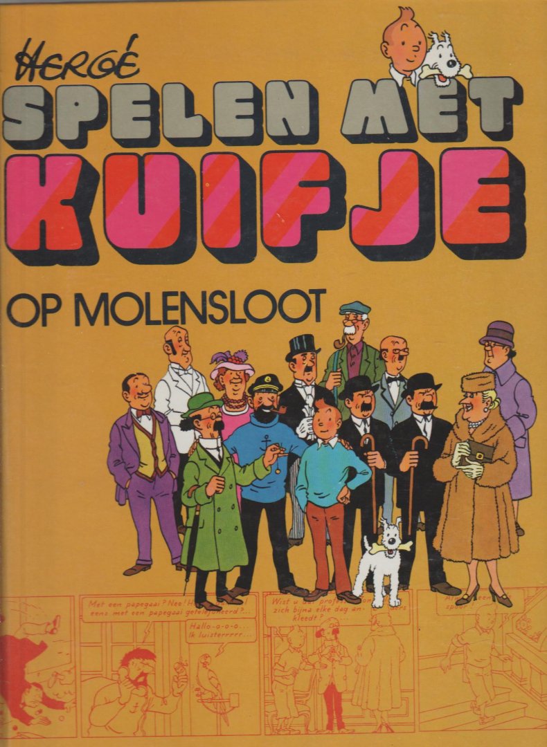 Hergé - Spelen met Kuifje (set)