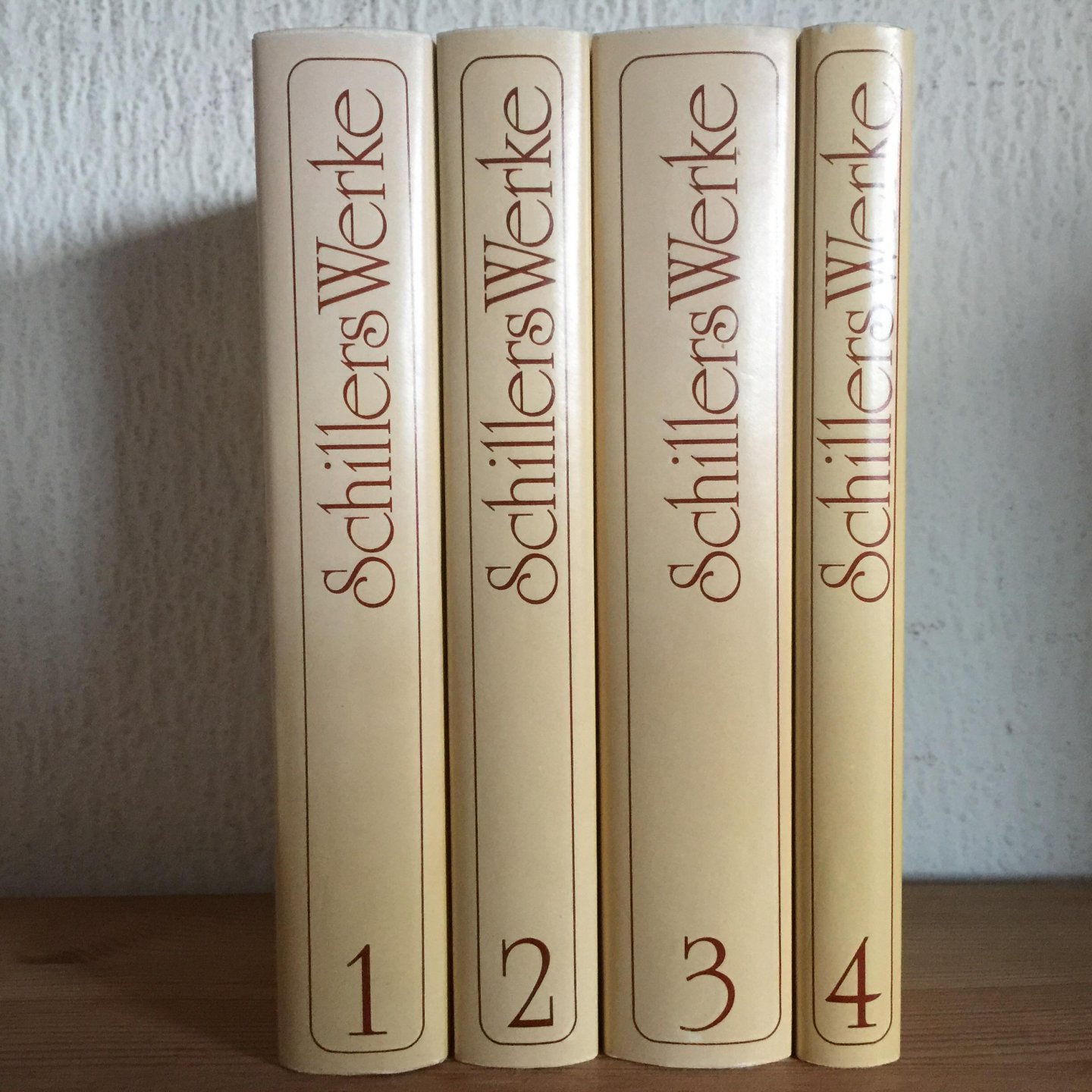 Friedrich Schiller - Werke in vier Bänden