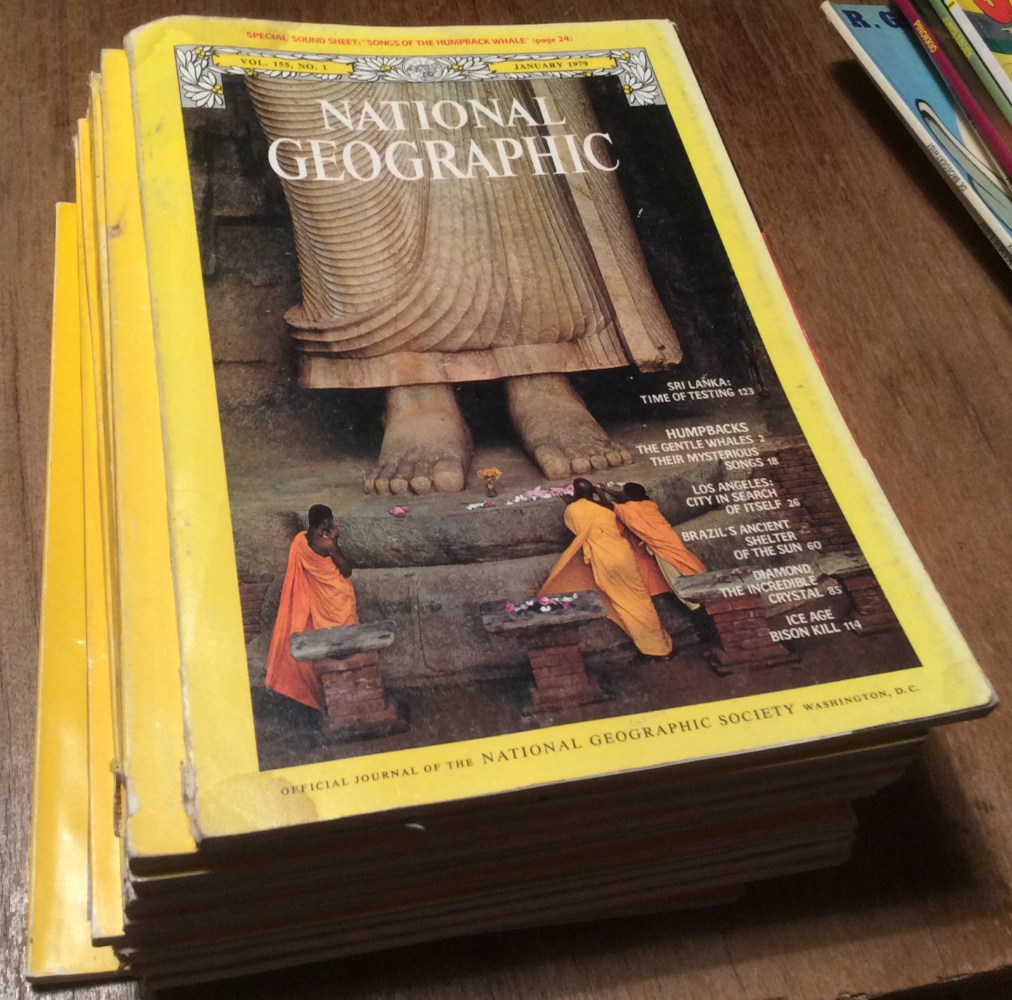 NGC redactie - National Geographic Magazine Eng. ed.. 11 Losse Magazines
