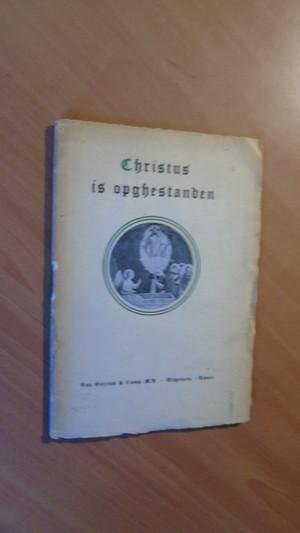 Laar Krafft, A.M. v.d. - Christus is opghestanden. Paaschtijd-gedichten