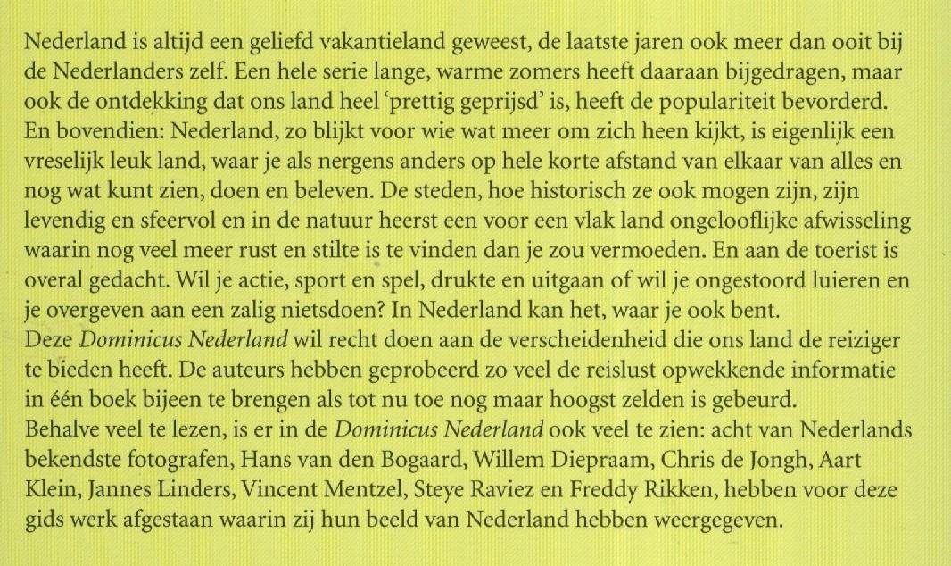 Haafkens, Marieke e.a. - Nederland ( Dominicus reeks )
