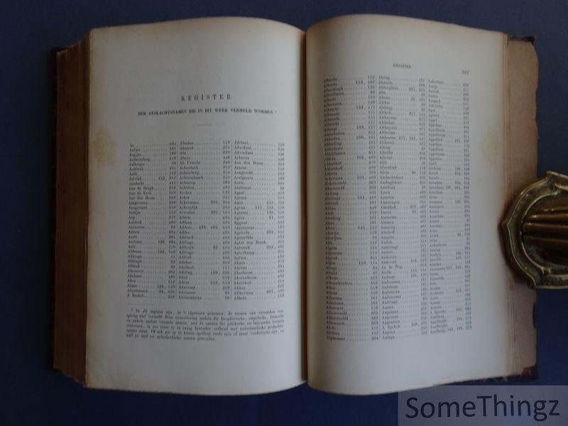 Winkler, Johan. - De Nederlandsche geslachtsnamen in oorsprong, geschiedenis en beteekenis. Eerste en tweede stuk.