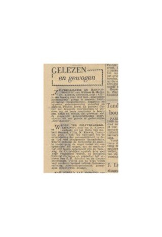 Moens, William B. - zelfrealisatie en handoplegging