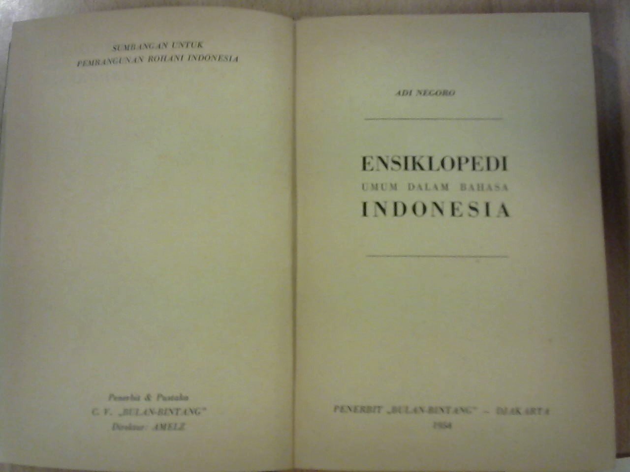 Negoro, Adi - Ensiklopedi umum dalam bahasa Indonesia