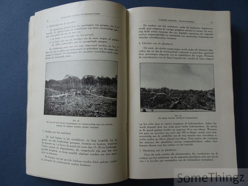 van den Abeele, Marcel en Vandenput, René. - De voornaamste cultures van Belgisch-Congo.
